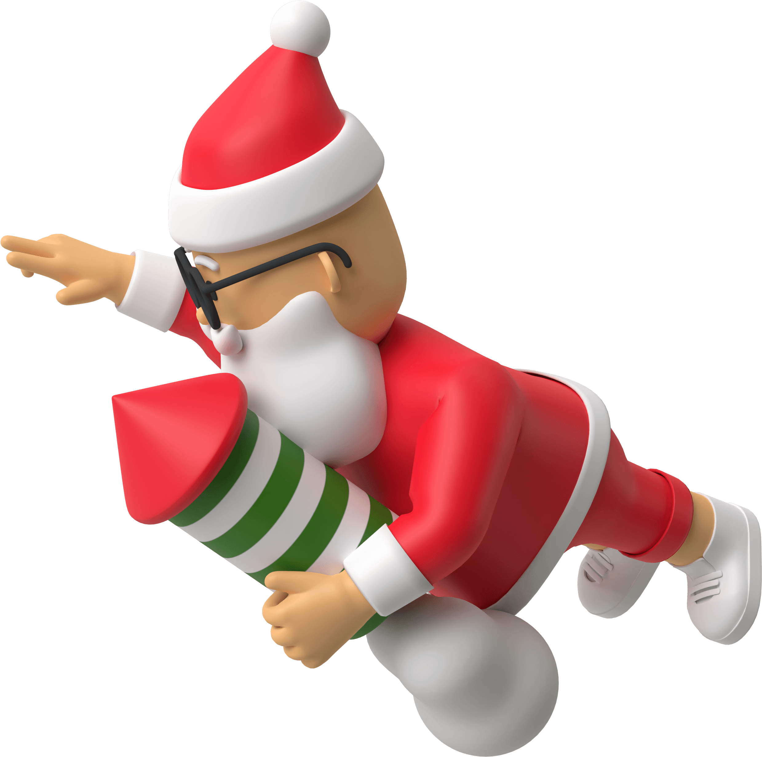 Flying Santa